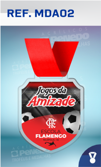 Medalha de Acrílico