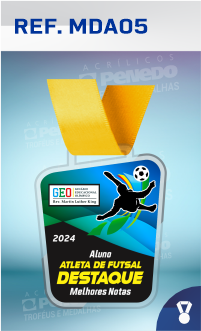 Medalha de Acrílico