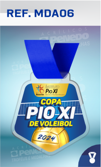 Medalha de Acrílico