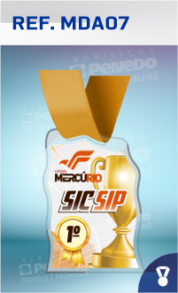 Medalha de Acrílico