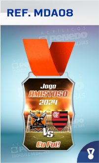 Medalha de Acrílico