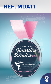 Medalha de Acrílico