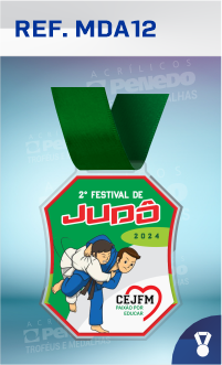 Medalha de Acrílico