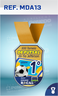 Medalha de Acrílico