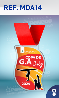 Medalha de Acrílico