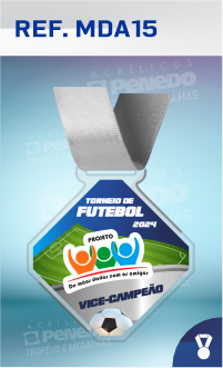 Medalha de Acrílico