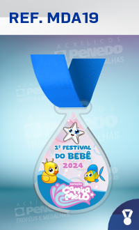 Medalha de Acrílico