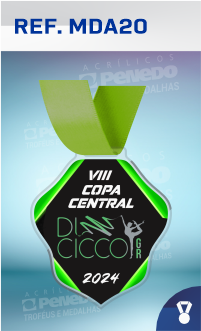 Medalha de Acrílico