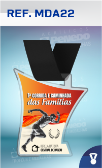 Medalha de Acrílico