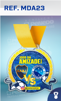 Medalha de Acrílico