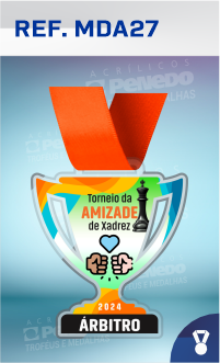 Medalha de Acrílico