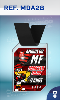 Medalha de Acrílico