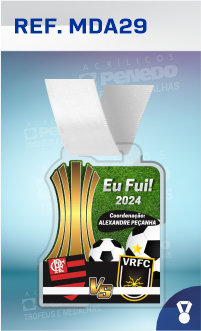 Medalha de Acrílico