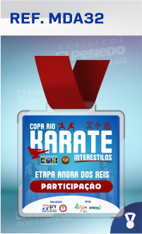 Medalha de Acrílico