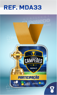 Medalha de Acrílico