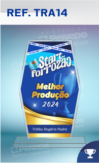 Troféu de Acrílico
