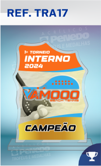 Troféu de Acrílico