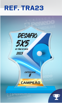 Troféu de Acrílico