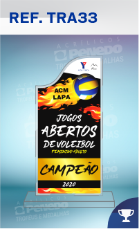 Troféu de Acrílico