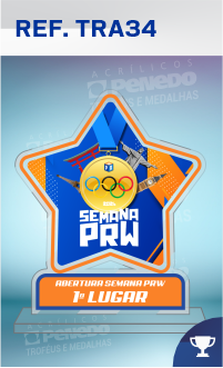 Troféu de Acrílico