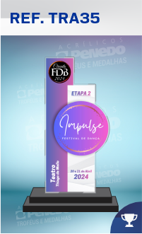 Troféu de Acrílico